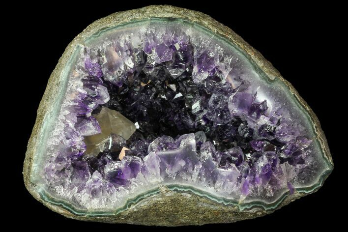 Purple Amethyst Geode - Uruguay #83537
